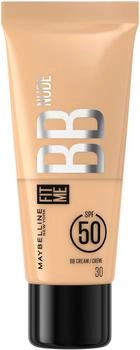 Maybelline New York Fit Me! BB Cream SPF 50 Nude 30 (30ml)