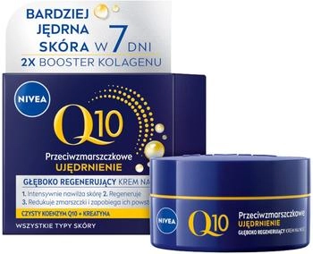 Nivea Q10 Plus Feuchtigkeitscreme Anti Falten Nachtpflege 50ml