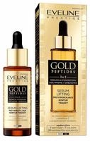 Eveline Gold Peptide 3in1 Gesichtsserum Straffung Faltenreduktion Vitamin C 30ml (30