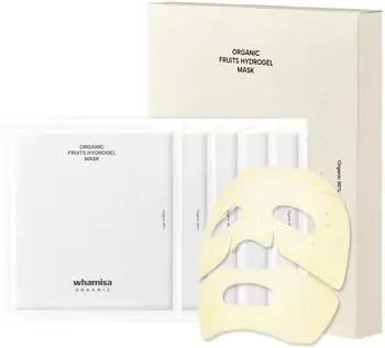 Whamisa Organic Fruits Hydrogel Mask Yuja 5pcs.