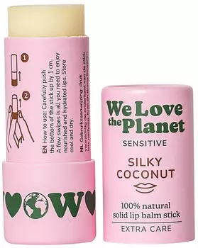 We Love The Planet Lip Balm Silky Coconut