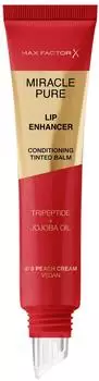Max Factor Miracle Pure Lip Enhancer Feuchtigkeitsspendender Lippenbalsam 070 Peach Cream 12 ml (10522371070)