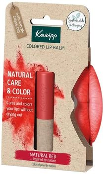 Kneipp Natural Care & Color tönender Lippenbalsam Natural Red (124848)