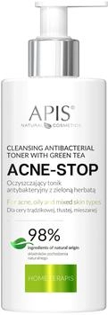 Apis Acne-Stop Reinigungstonikum für fettige und problematische Haut 300 ml (5901810004477)