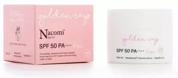 Nacomi Next Level Golden Rays hydratisierende Tagescreme SPF 50 (5902539706734)