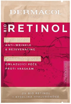Dermacol Bio Retinol face mask (2 × 8 ml)
