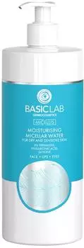 Basiclab Dermocosmetics Micellis acqua micellare idratante per pelli secche e sensibili 500 ml
