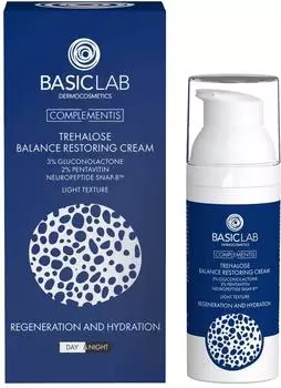 Basiclab Dermocosmetics Complementis crema rigenerante leggera effetto rigenerante 50 ml