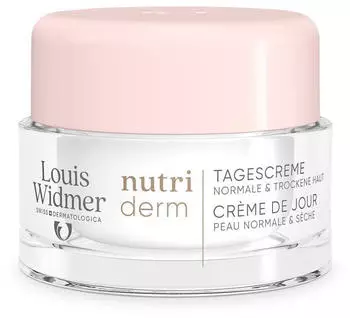 Louis Widmer Nutriderm Tagescreme unparf&uuml;miert (50ml)