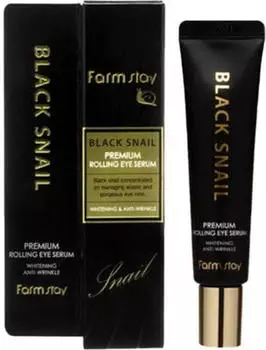 Farmstay Black Snail Premium siero ringiovanente occhi 25 ml