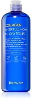 Farmstay Collagen Water Full Moist lozione tonica viso 500 ml