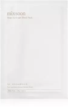 mixsoon Bean Hydrogel Mask Pack maschera idrogel intensiva illuminante e idratante 35 g