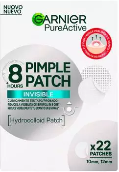 Garnier Pure Active 8hr Invisible Hydrocolloid Blemish Patch (22 pcs)