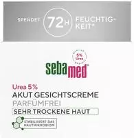 Sebamed Akut Gesichtscreme Urea 5% Parf&uuml;mfrei 50 ml