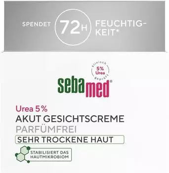 Sebamed Urea 5% Akut Gesichtscreme Parf&uuml;mfrei 50 ml