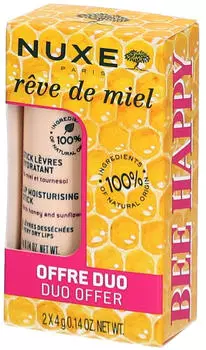 NUXE Duo 25 Rêve de Miel Lippenpflegestift 2 x 4 g