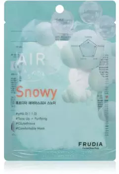 Frudia Air snowy maschera in tessuto uniformante (25ml)