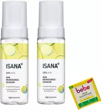Isana AHA Reinigungsschaum 165 ml