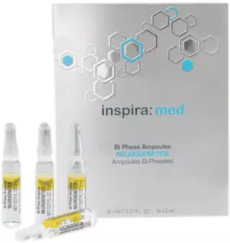 Inspira cosmetics inspira:med Bi-Phase Ampulle Neurogenetics 14 x 2 ml
