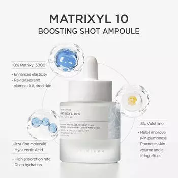 Skin1004 Madagascar Centella Matrixyl 10 Boosting Shot Ampoule 30ml
