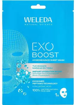 Weleda Exo Boost Tuchmaske Feuchtigkeit 20 ml