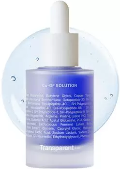 Transparent Lab Cu-GF Solution Gesichtsserum 30 ml