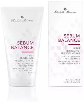 Charlotte Meentzen Sebum Balance 3 in 1 Reinigung-Peeling-Maske 150 ml