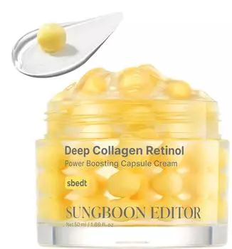 Sungboon Deep Collagen Retinol Power Boosting Capsule Cream - 50 ml