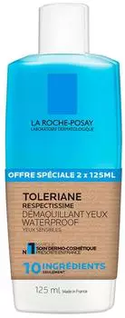 La Roche Posay Respectissime Eye Make-up-Remover Waterproof (2x125 ml)