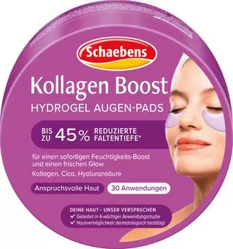 Schaebens Kollagen Boost Hydrogel Augen-Pads 60 Stk.
