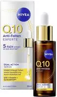 Nivea Gesichtsserum "Q10 ANTI-FALTEN EXPERTE DUAL ACTION SERUM" mit
