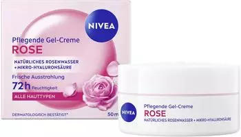 Nivea Rosenwasser & Hyaluron Gel-Tagespflege 50 ml