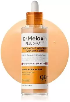 Dr. Melaxin Peel Shot Exfoliating Kojic Acid Turmeric Serum 80 ml