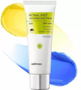 Celimax The Vita-A Retinal Shot Tightening Dual Cream (50ml)