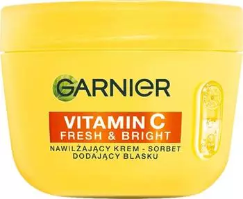 Garnier Vitamin C Fresh & Bright Sorbet-Gesichtscreme f&uuml;r Strahlkraft 85 ml