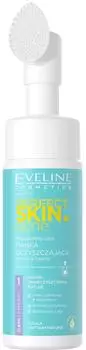 Eveline Perfect Skin Acne Reinigungsschaum mit Porenreinigungsb&uuml;rste 150 ml