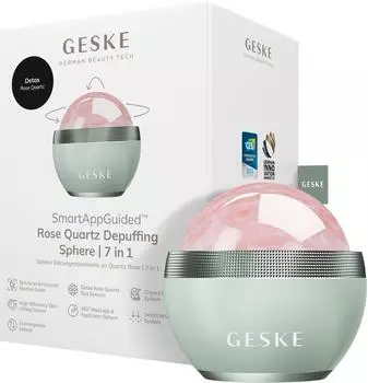 Geske Rose Quartz Depuffing Sphere 7-in-1 gr&uuml;n