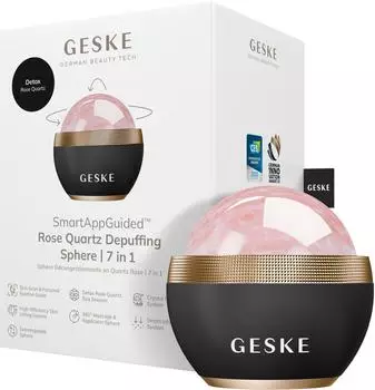 Geske Rose Quartz Depuffing Sphere 7-in-1 grau