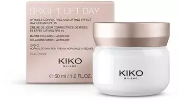 Kiko Bright Lift Day Straffende Anti-Falten-Tagescreme SPF 15 50 ml