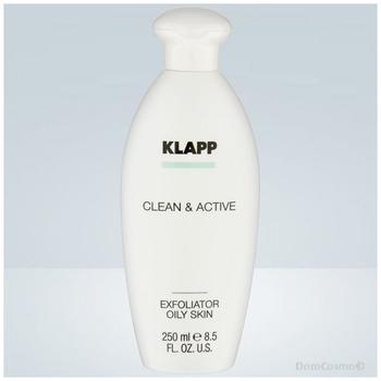 Klapp Clean & Active Exfoliator Oily Skin (250ml)