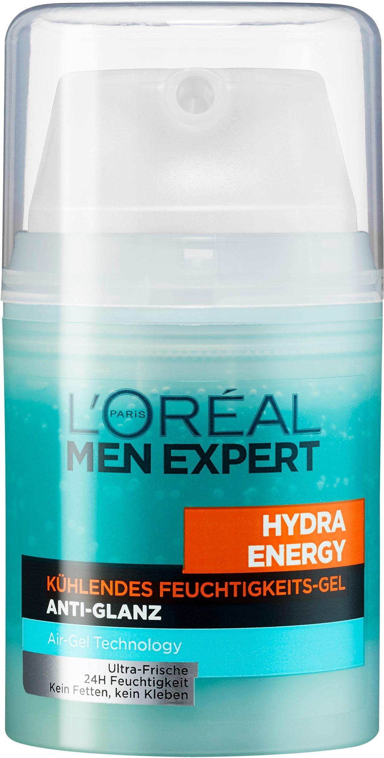 L'Oréal Men Expert Hydra Energy Kühlendes Feuchtigkeits-Gel Anti-Glanz  (50ml) ab € 7,95