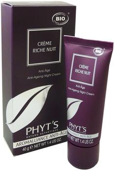 Phyt's Crème Riche Nuit Nourishing Night Care Treatment (40g)