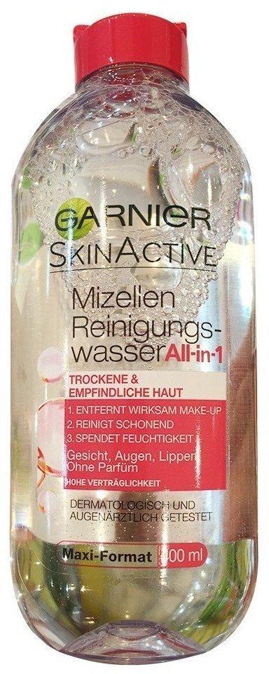 Garnier Mizellen Reinigungswasser trockene Haut (400ml) Test TOP Angebote  ab 4,39 € (Oktober 2023)