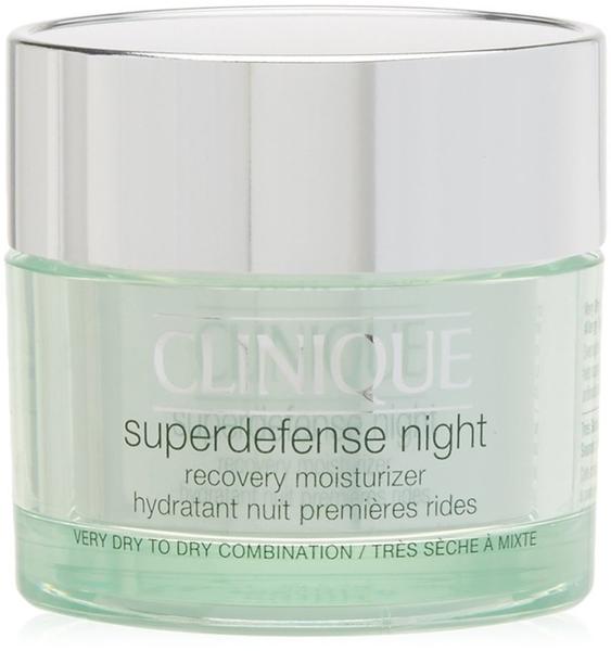 Clinique Superdefense Night Recovery Moisturizer sehr trockene bis trockene Haut (50ml)