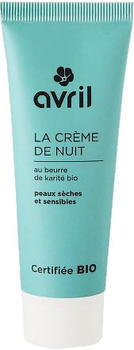 Avril Organic Night Cream for Dry & Sensitive Skin (50ml)
