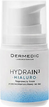 Dermedic Hydrain3 Hialuro feuchtigkeitsspendende Nachtcreme (55g)