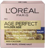 L'Or&eacute;al Paris Gesichtscreme Age Perfect Golden Age Nachtpflege 50 ml, Grundpreis: