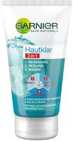 Garnier Hautklar 3in1 Tonerde Anti Pickel Reinigung + Peeling + Maske 150 ml,