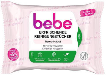 Bebe Young Care erfrischende Reinigungstücher (25 Stück)