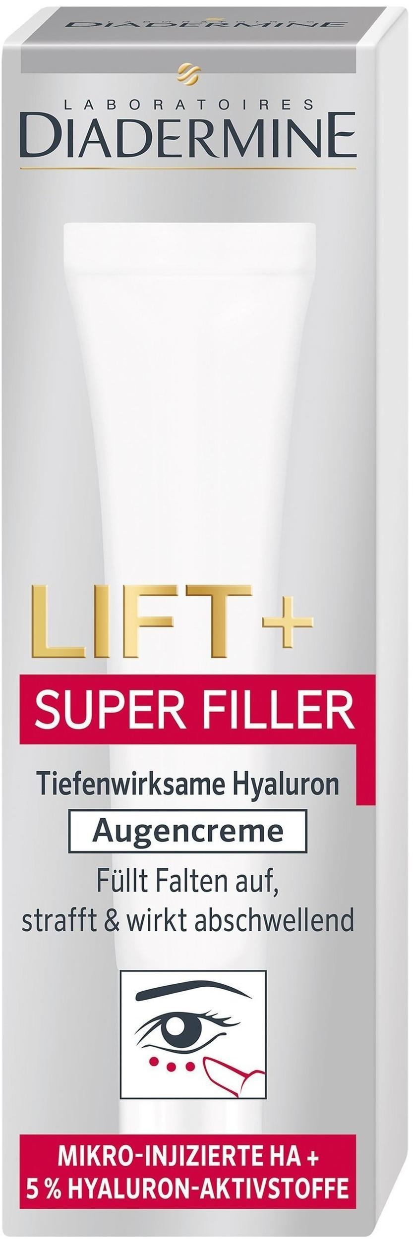 Diadermine Lift+ Super Filler Augencreme (15ml) Test TOP Angebote ab 10,53  € (Juli 2023)